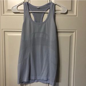Lululemon Swiftly Tank Light Blue